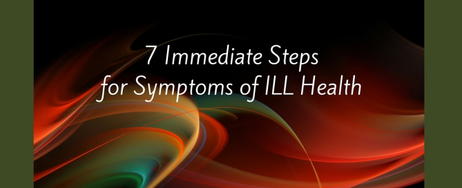 symptoms of ill health